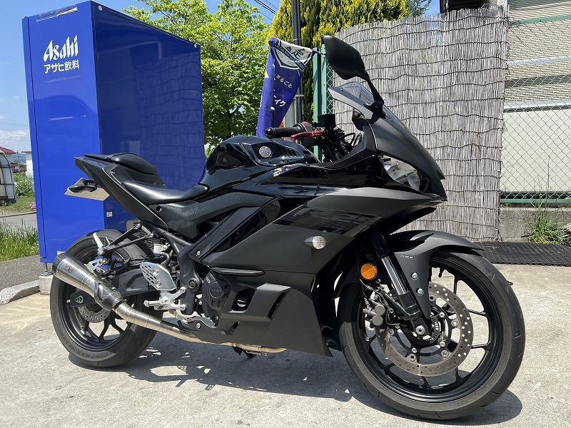 ヤマハ ＹＺＦ−Ｒ２５　ＲＧ４３Ｊ　ＡＢＳ　２０２０後期　倒立フォーク　社外マフラー 
