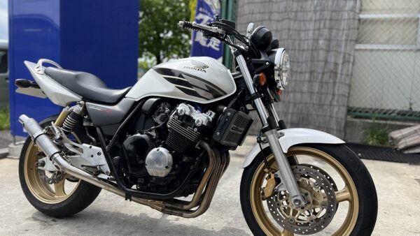 ホンダ ＣＢ４００Ｓｕｐｅｒ　Ｆｏｕｒ　ＶＴＥＣ　ＳＰＥＣ３　純正ホワイト　フルＥＸマフラー 