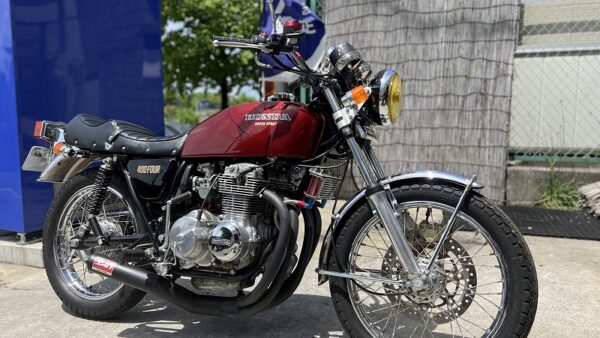 ホンダ ＣＢ４００Ｆ（４０８ｃｃ）　３９８ｃｃ公認登録　カスタム　オイルクーラー　ＡＣＧダイナモ　ウオタニＳＰ２　ブレンボキャリパー 