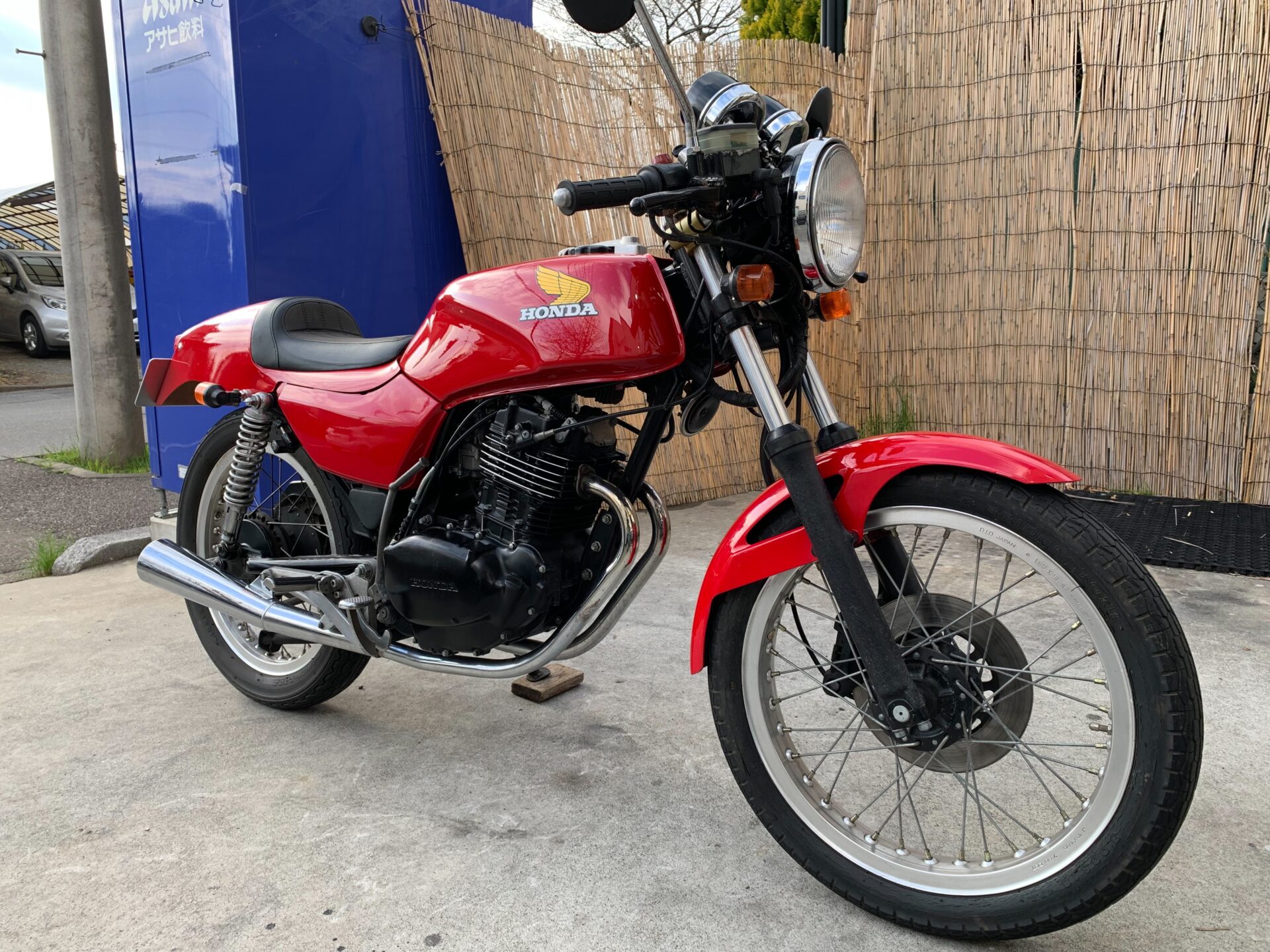 ホンダ ＣＢ２５０ＲＳ　ｃａｆｅスタイル　シングルロードスポーツ　セパハン　バックステップ　シングルシート 